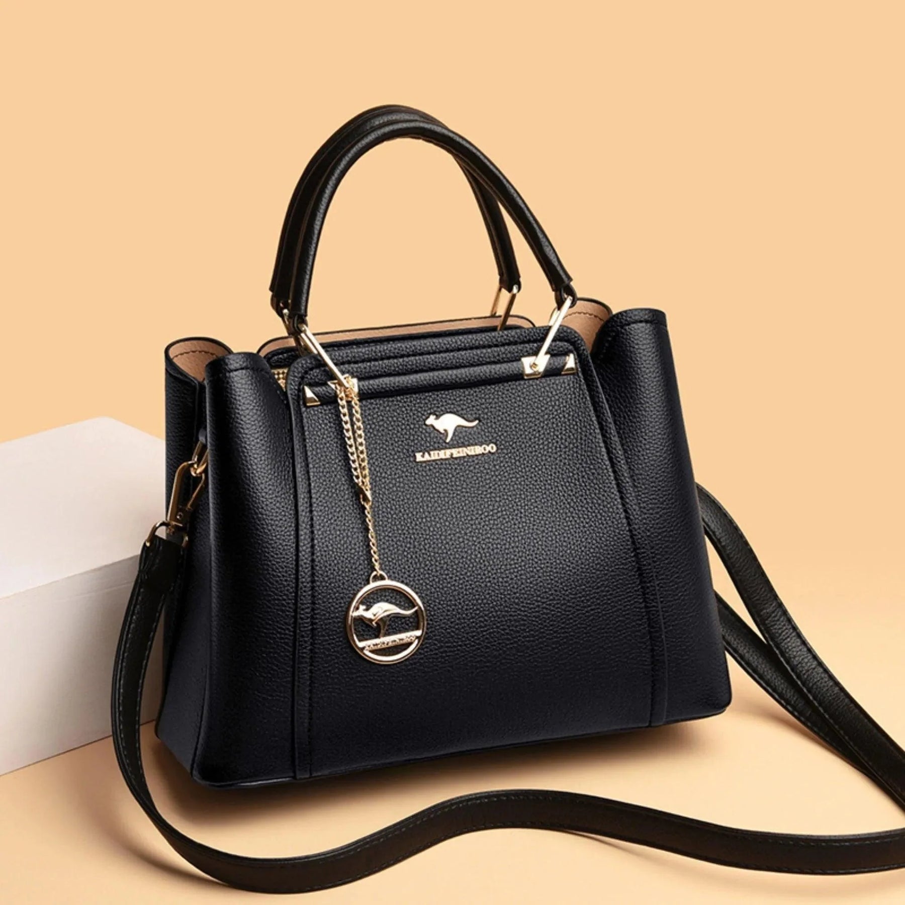 Bolsa em Couro Legítimo Transversal Luxuosa - Style Couer