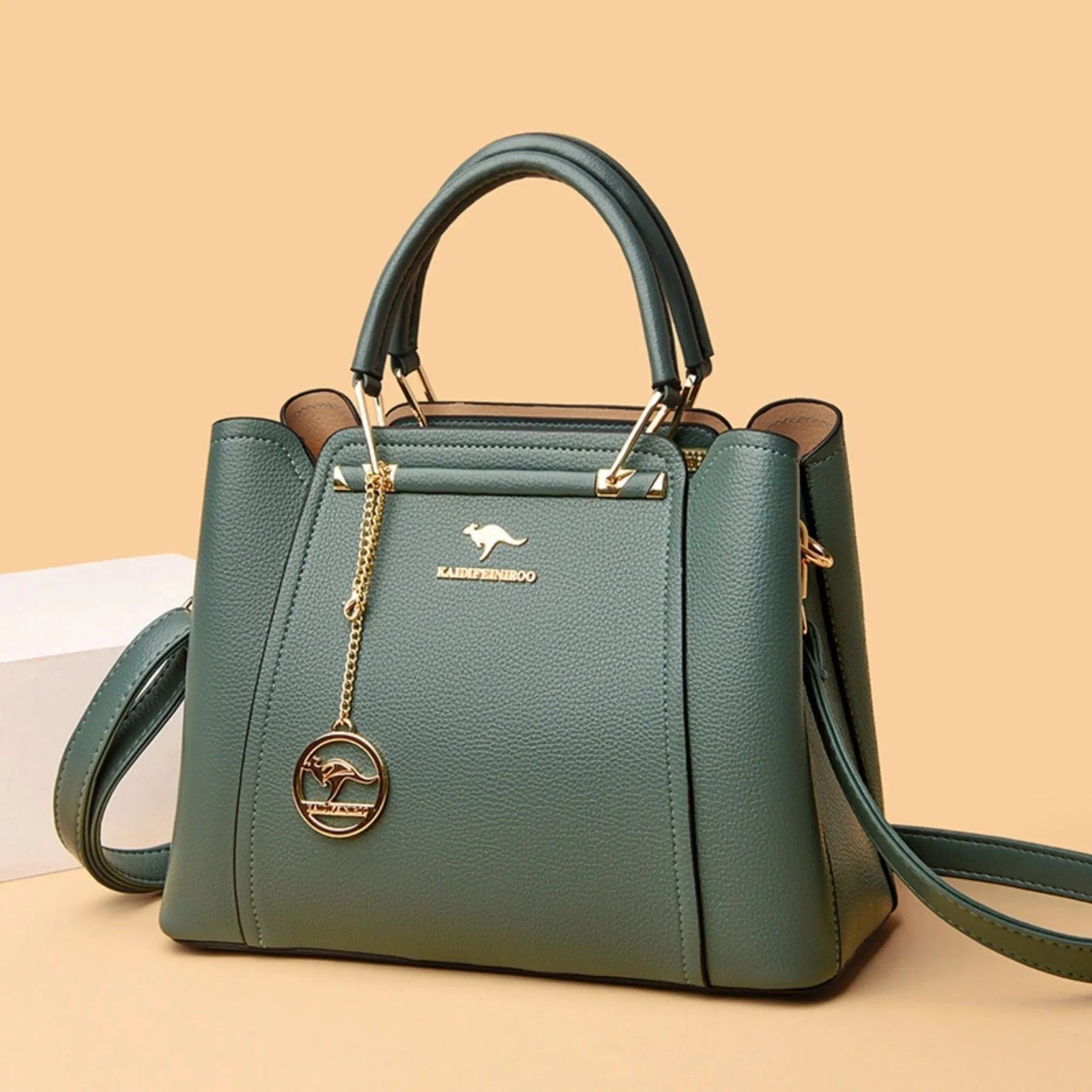 Bolsa em Couro Legítimo Transversal Luxuosa - Style Couer