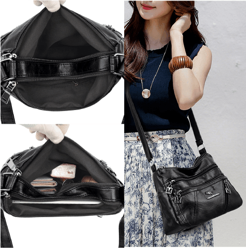 Bolsa em Couro Legítimo - Maria