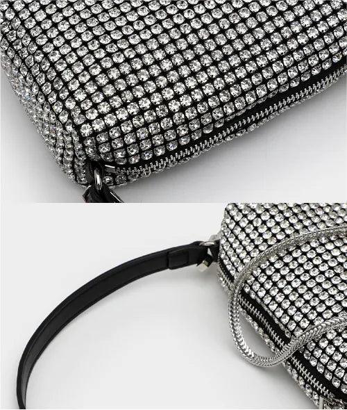 Bolsa Compacta Cravejada - Luxury