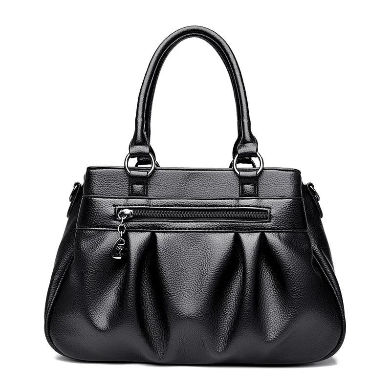 Bolsa em Couro Legítimo - Roma