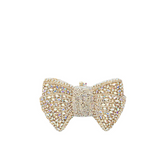Bolsa Laço Clutch Strass Bianca