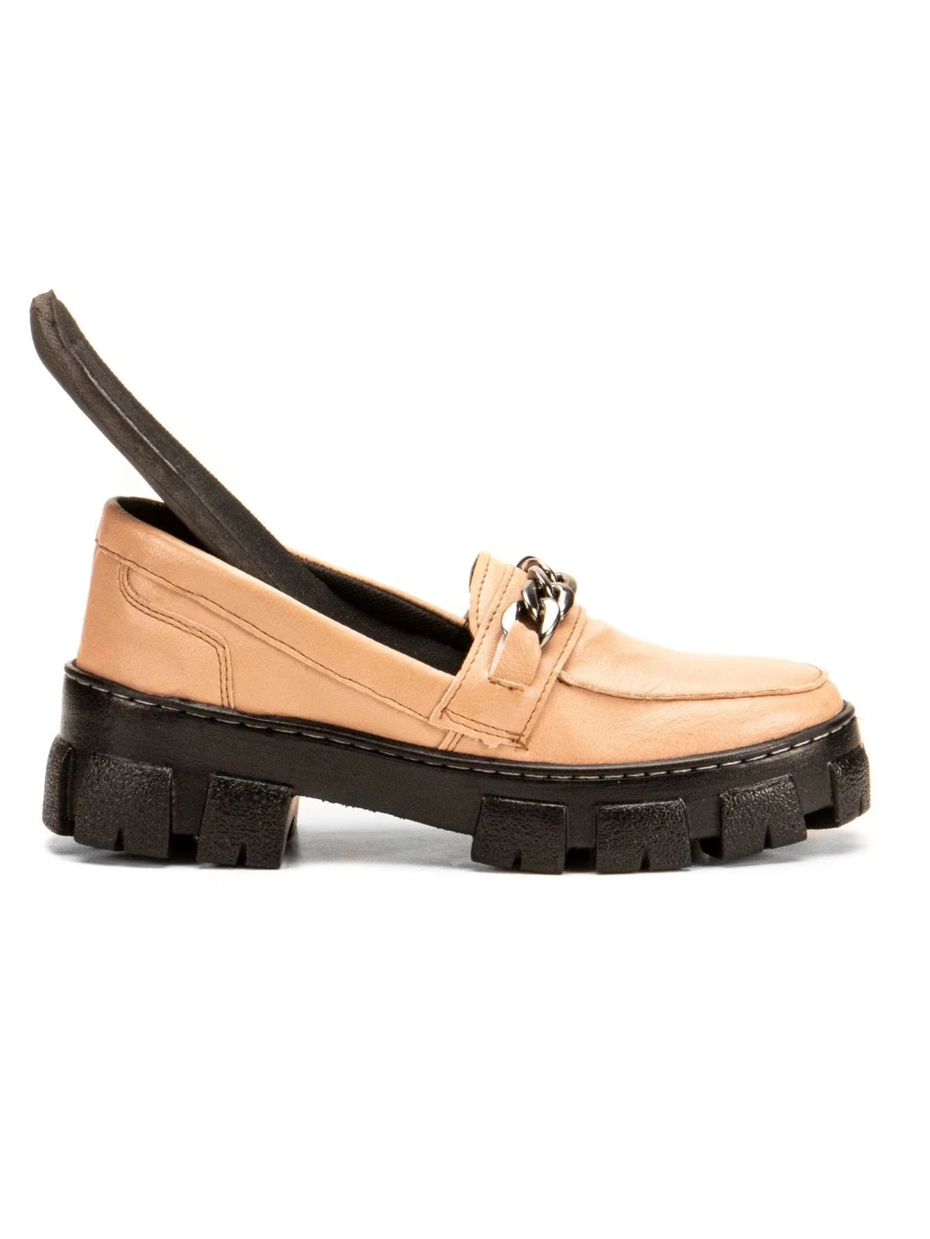 Mocassim Feminino Plataforma Blogueira