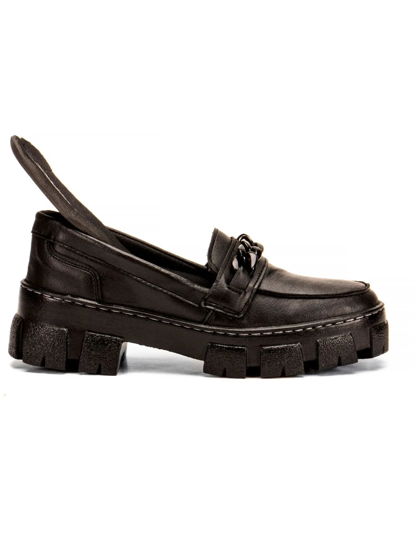 Mocassim Feminino Plataforma Blogueira