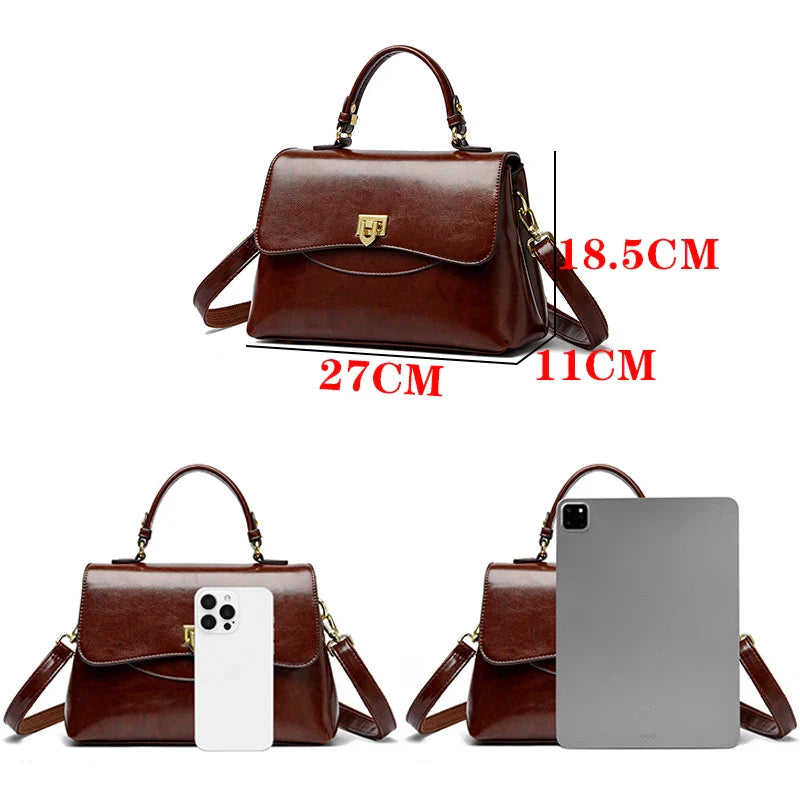 Bolsa em Couro Legítimo - Sienna