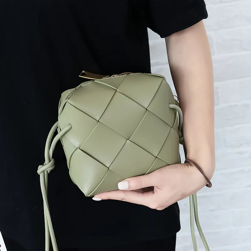 Bolsa Tiracolo Couro Legítimo Samira Mini