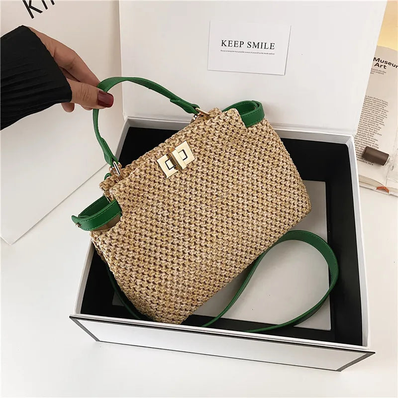 Bolsa Palha Letícia