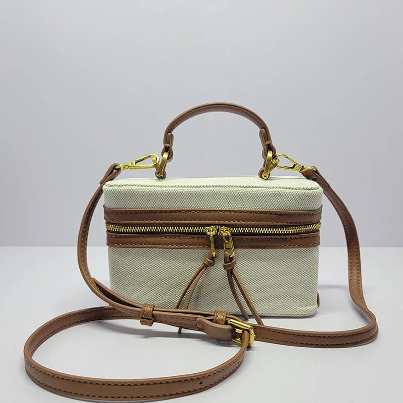 Bolsa Tiracolo Box Canva Fernanda