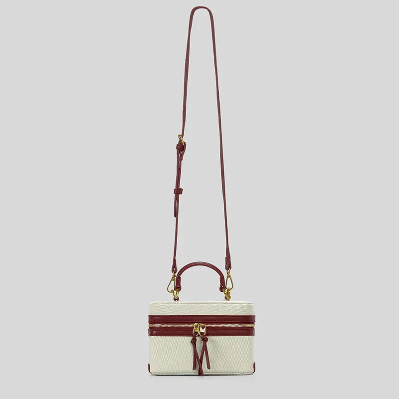 Bolsa Tiracolo Box Canva Fernanda