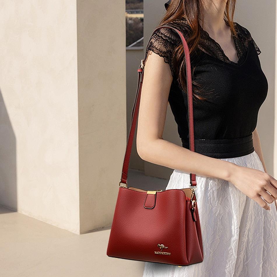 Bolsa em Couro Legítimo - Elizabeth