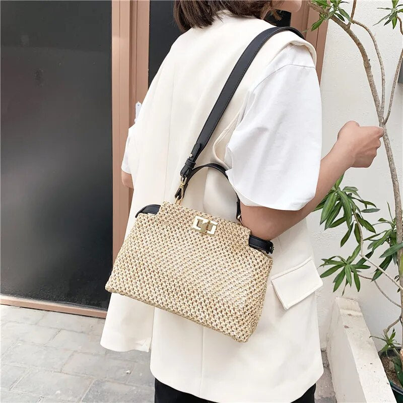 Bolsa Palha Letícia