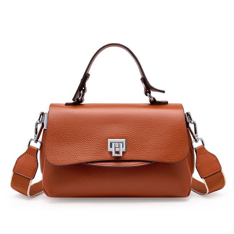 Bolsa Compacta em Couro Legítimo - Melbourn