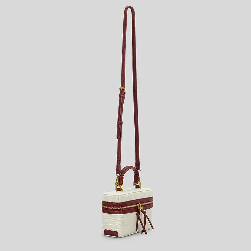 Bolsa Tiracolo Box Canva Fernanda