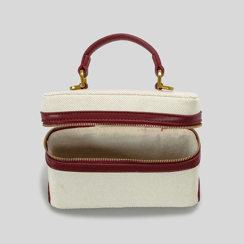 Bolsa Tiracolo Box Canva Fernanda