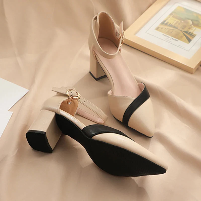 Sandália Feminina Scarpin De Salto Julliete