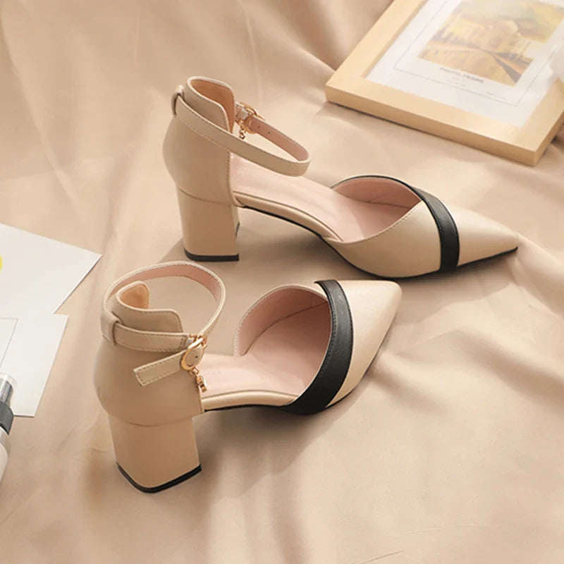Sandália Feminina Scarpin De Salto Julliete