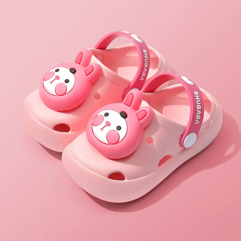Sandália Infantil Antiderrapante Modelo Fazendinha