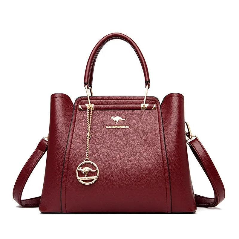 Bolsa em Couro Legítimo Transversal Luxuosa - Style Couer