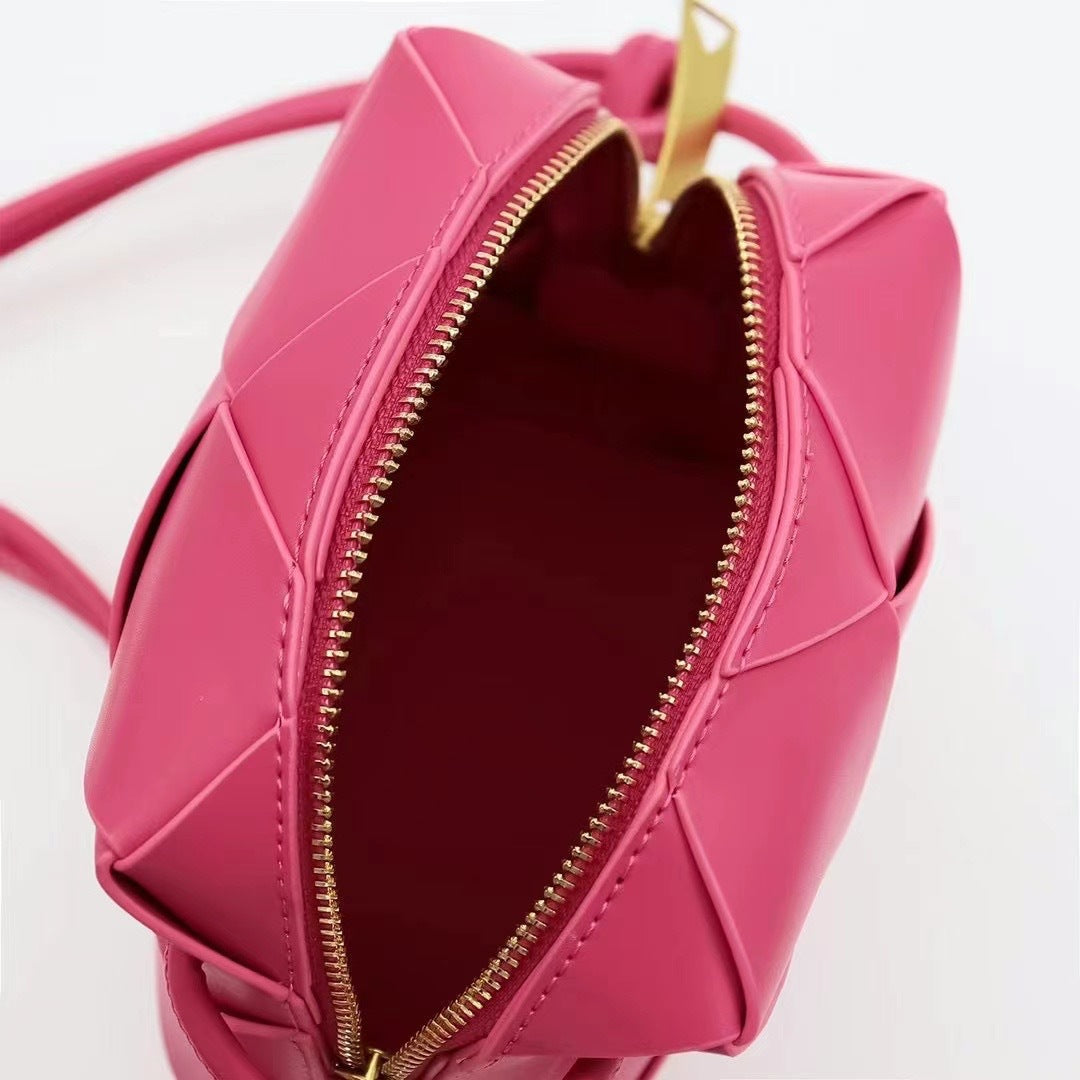 Bolsa Tiracolo Couro Legítimo Samira Mini