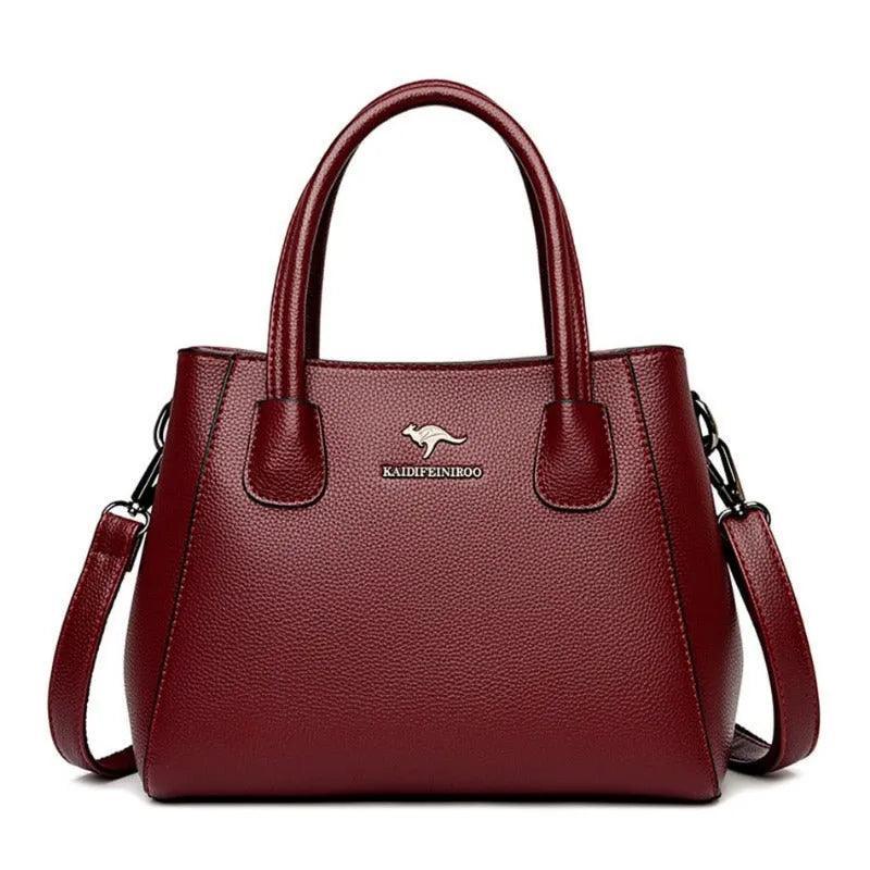 Bolsa em Couro Legítimo Transversal - Quality