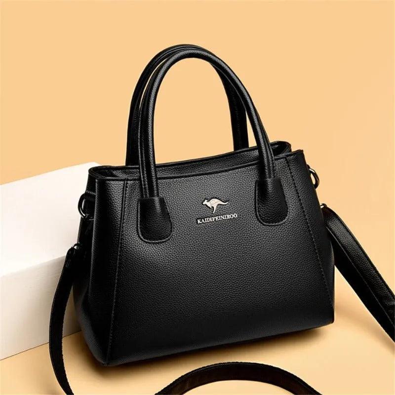 Bolsa em Couro Legítimo Transversal - Quality