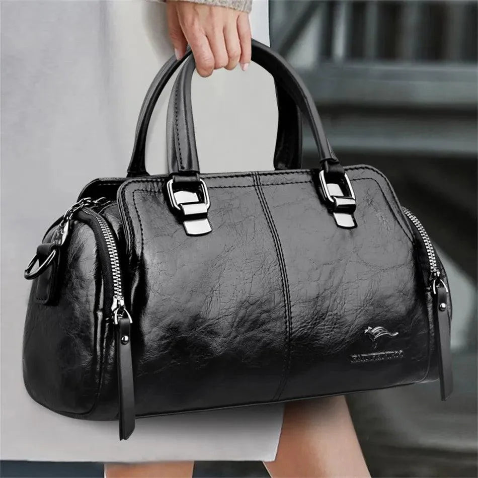 Bolsa em Couro Legítimo - Jade
