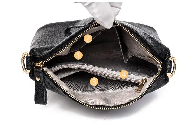 Bolsa em Couro Legítimo - Tatiana