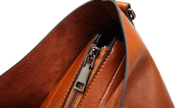 Bolsa em Couro Legítimo- Mother