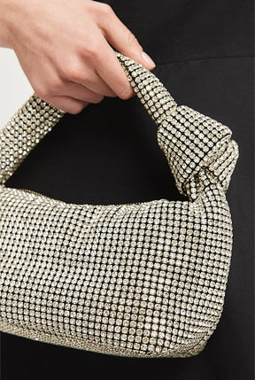 Bolsa Baguete Brilho Fabiana
