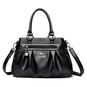 Bolsa em Couro Legítimo - Roma