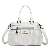 Bolsa em Couro Legítimo - Roma