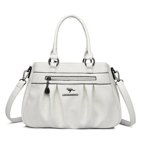 Bolsa em Couro Legítimo - Roma