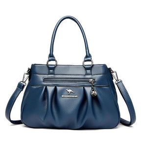 Bolsa em Couro Legítimo - Roma