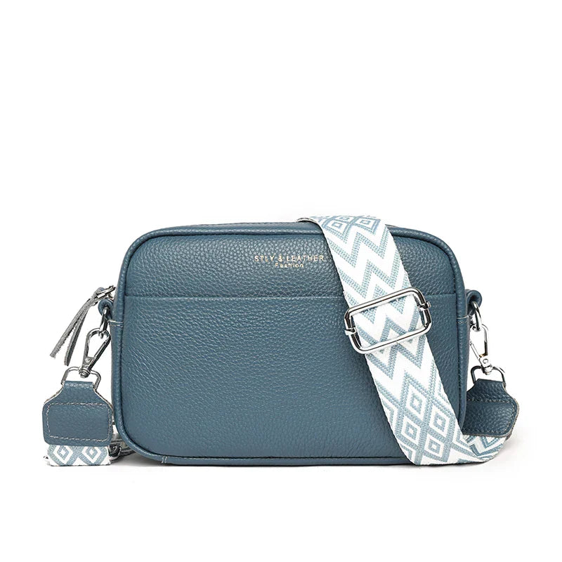 Bolsa Feminina Pequena em Couro Elina