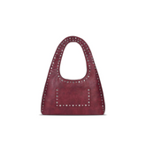 Bolsa de Ombro Vintage Boho Tachas