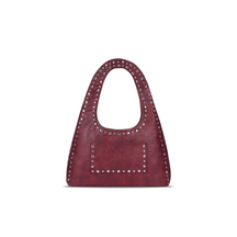 Bolsa de Ombro Vintage Boho Tachas