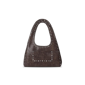Bolsa de Ombro Vintage Boho Tachas