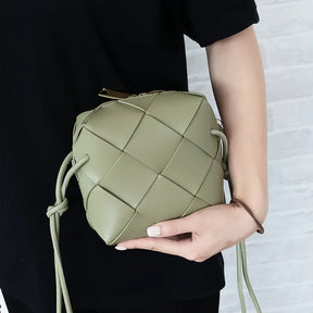 Bolsa Tiracolo Couro Legítimo Samira Mini