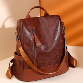 Mochila Feminina em Couro Legítimo - Odette