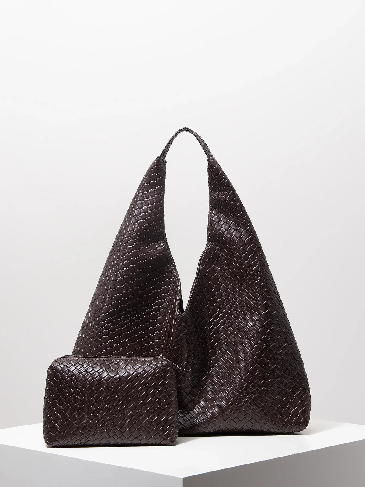 Bolsa  e Carteira em Couro Legítimo - Noelle