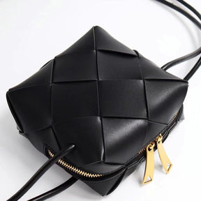 Bolsa Tiracolo Couro Legítimo Samira Mini