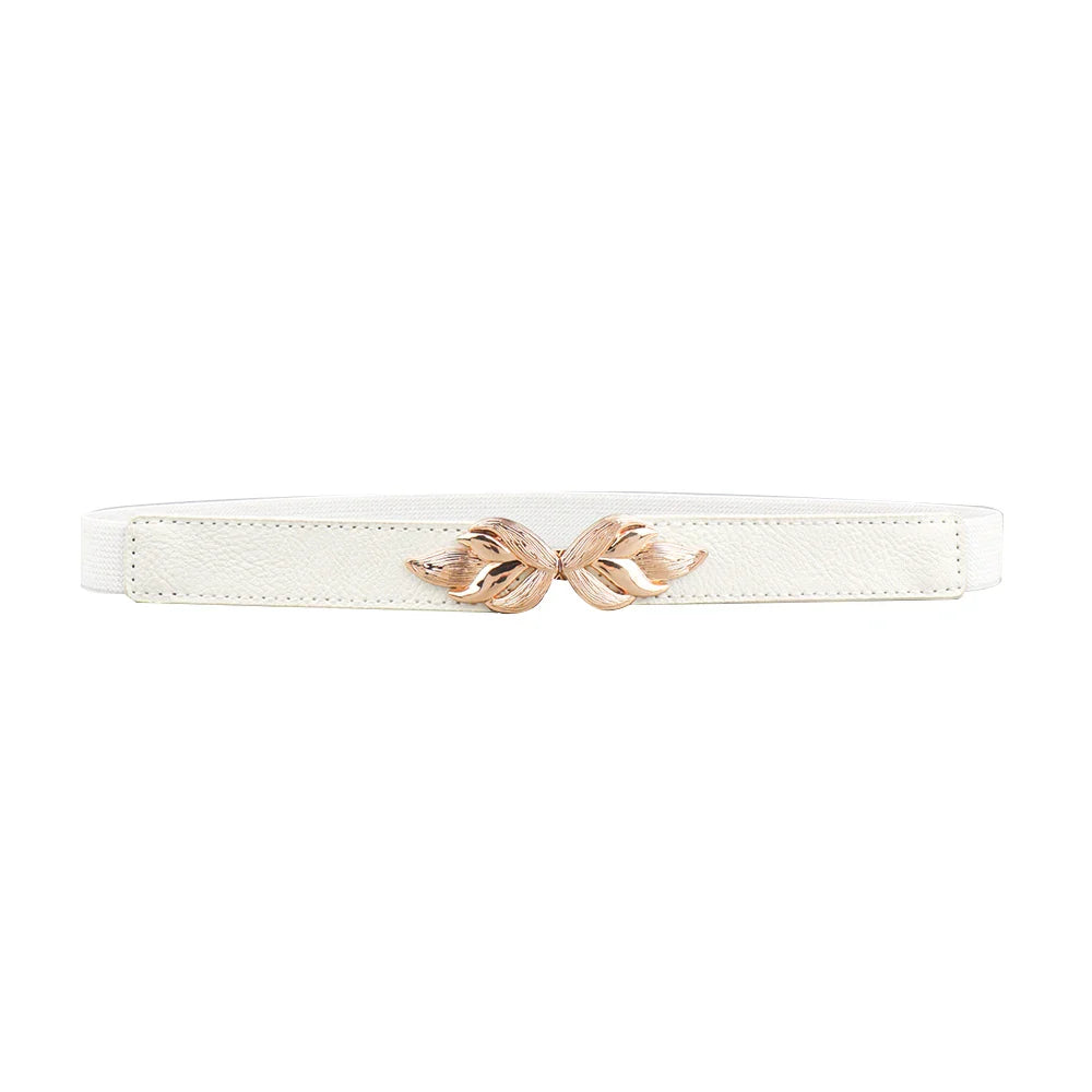 Cinto Feminino em Couro Legítimo com Elastico - Amour
