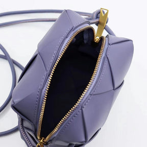 Bolsa Tiracolo Couro Legítimo Samira Mini