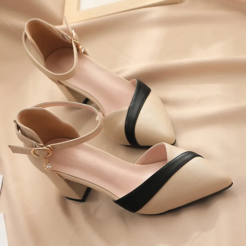 Sandália Feminina Scarpin De Salto Julliete