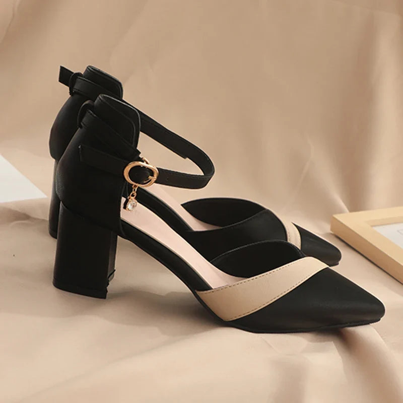 Sandália Feminina Scarpin De Salto Julliete