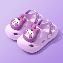 Sandália Infantil Antiderrapante Modelo Fazendinha