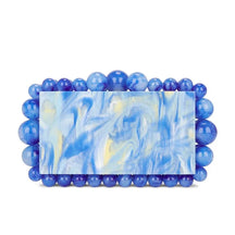 Bolsa Clutch Acrílico Marmorizada