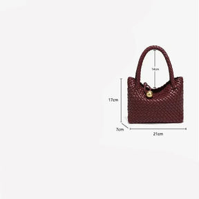 Bolsa Pequena Trançada Jasmine