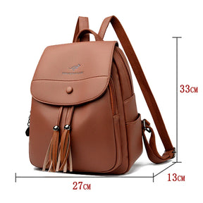 Mochila Feminina em Couro Legítimo - Quiss