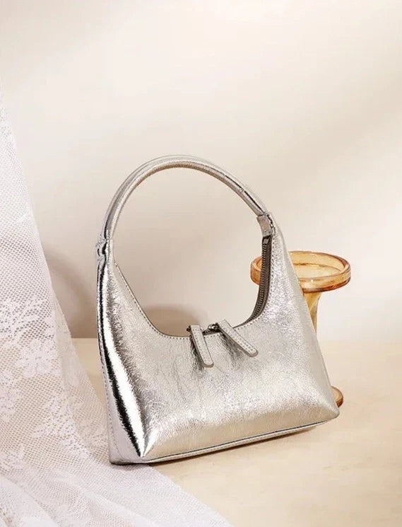 Bolsa Baguete Couro Legítimo Aurora